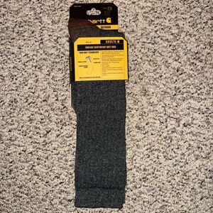 CARHARTT -Twin Knit Outdoor‎ Heavy Weight Boot Socks~1 Pair Men’s LARGE (9-11.5)